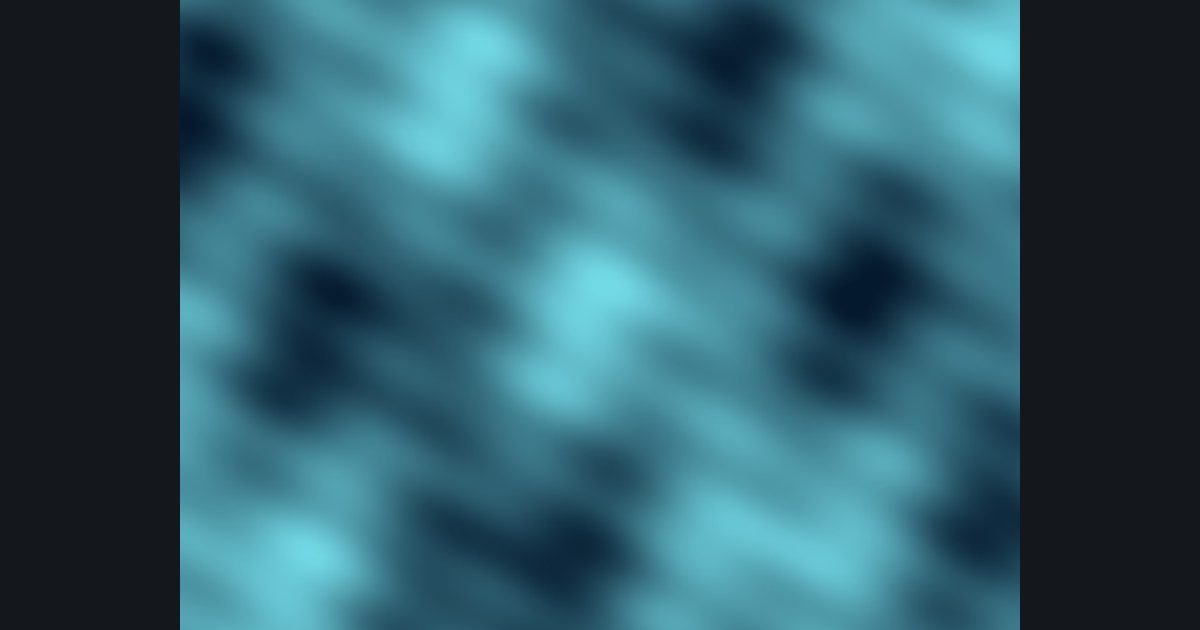 The picture produced by the shader in the lesson "Ocean 1: a surface made of waves"