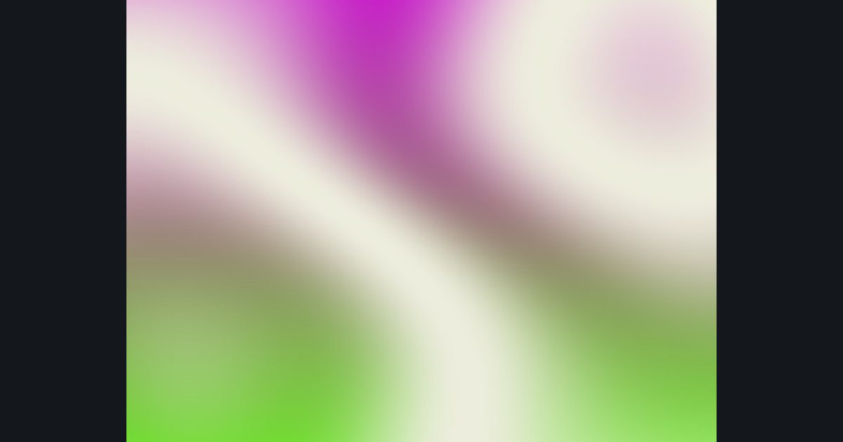 The target picture for the shader challenge "Pinched wavy bands"