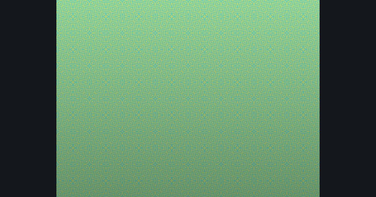 The target picture for the shader challenge "4-way kaleidoscope of zigzag stripes, 6×6 tiled with a fade to dark at the bottom"