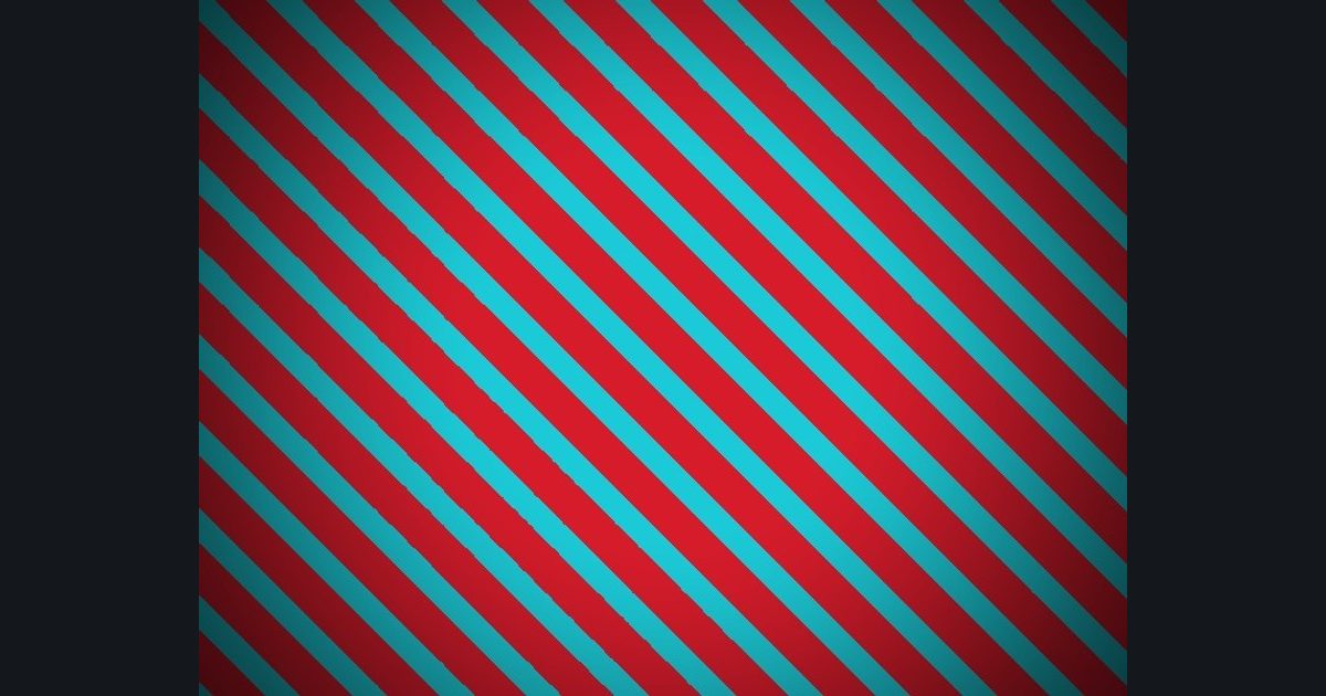 The target picture for the shader challenge "Scrolling stripes with a dark vignette"