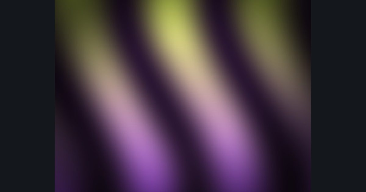 The target picture for the shader challenge "Pulsing wavy bands with a dark vignette"