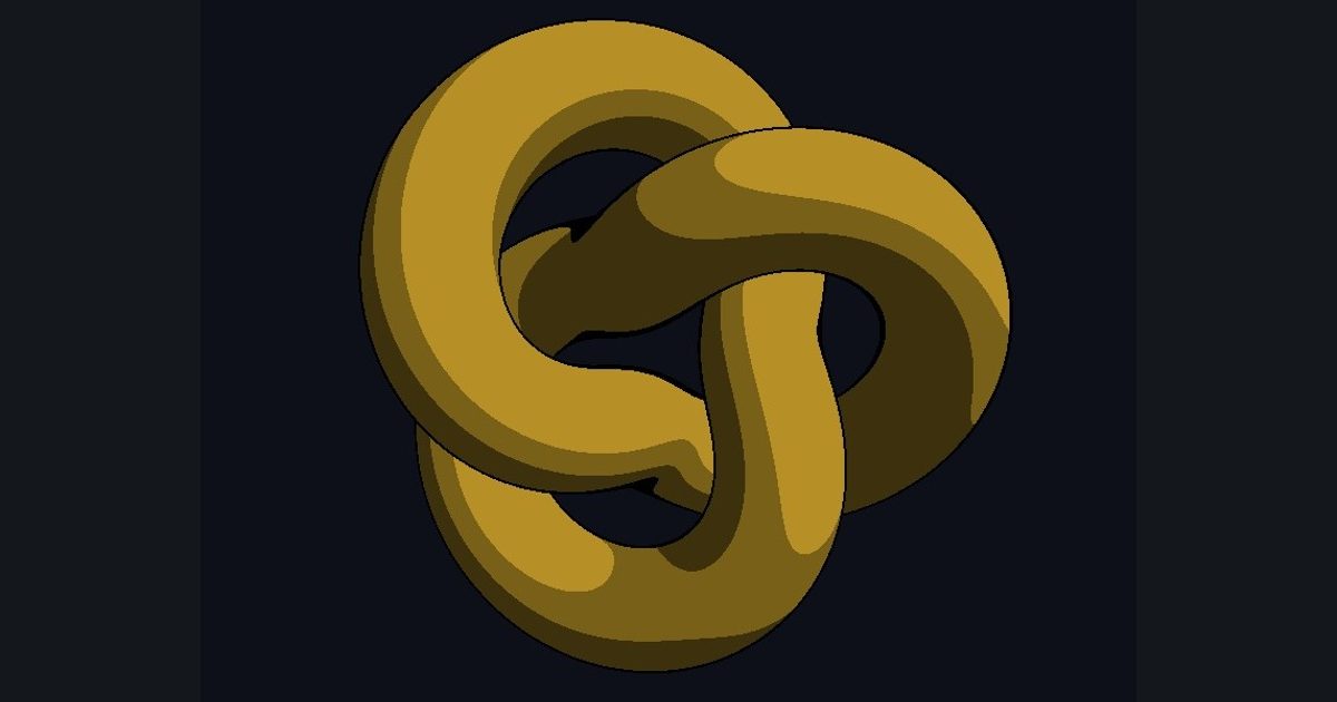 The target picture for the shader challenge "Toon shading"