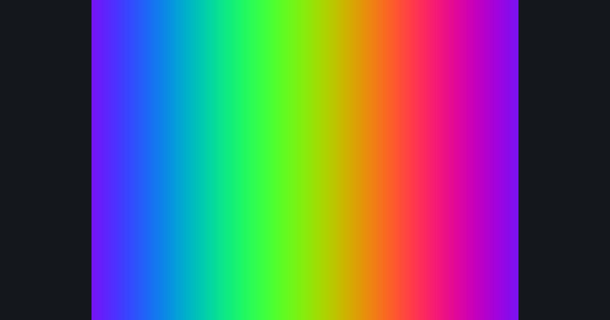 The picture produced by the shader in the lesson "Cosine palettes"