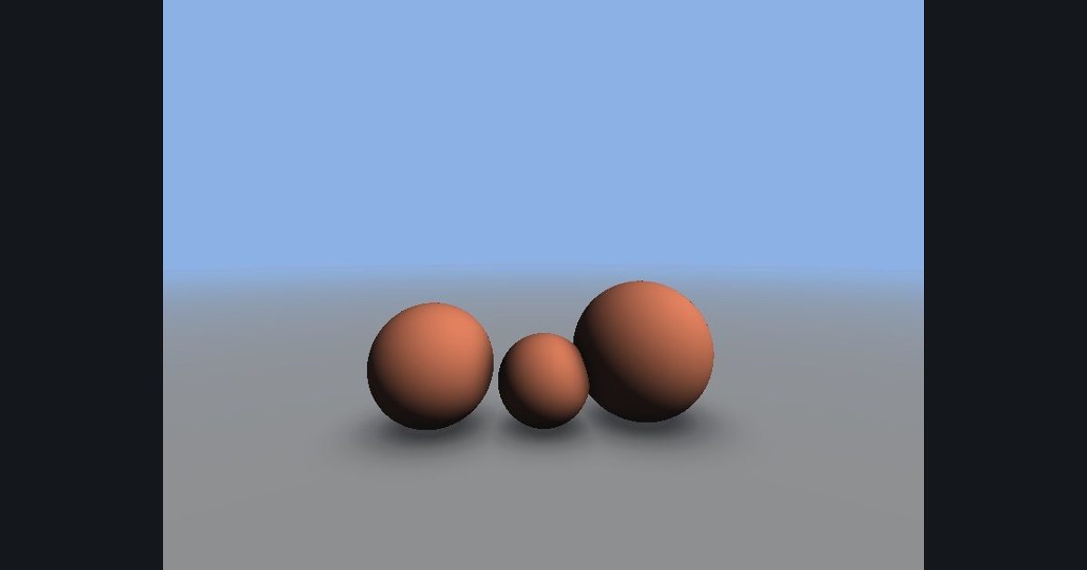 The target picture for the shader challenge "Ambient occlusion"