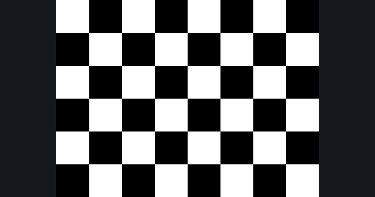 The picture produced by the shader in the lesson "Repeating: floor & frac"