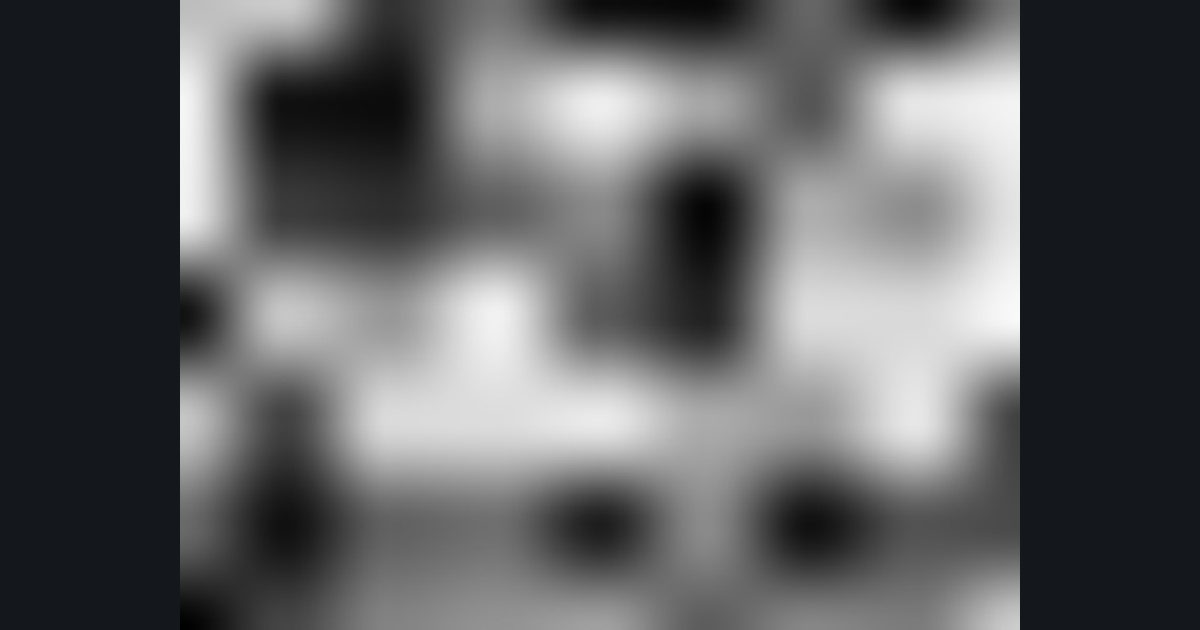 The picture produced by the shader in the lesson "Value noise (smooth randomness)"