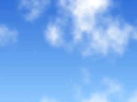 Drifting clouds
