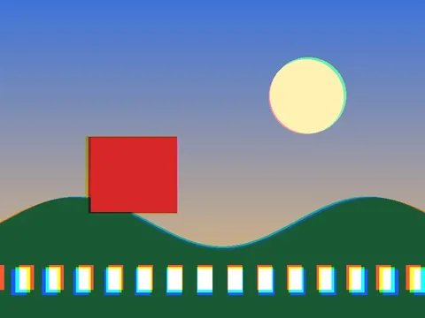Target picture for Chromatic aberration
