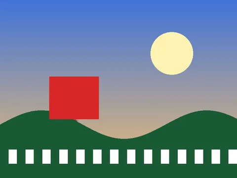 Target picture for Kuwahara painting filter