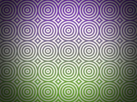 Target picture for 5×5 tiled rings with a dark vignette