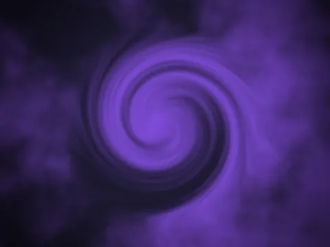 Target picture for Tilted twisted fractal noise with a dark vignette