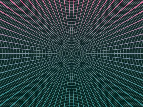 Target picture for Polar 5×5 tiled grid with a fade to dark at the bottom