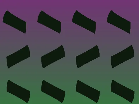 Target picture for Scrolling rippling diamond lattice with a pulsing brightness