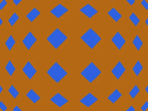 Target picture for Bulging diamond lattice with a pulsing brightness