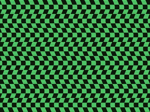 Target picture for 4×4 tiled rippling checkerboard with scanlines