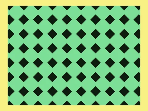 Target picture for Pulsing diamond lattice with a border
