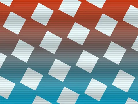 Target picture for Pulsing tilted diamond lattice with scanlines