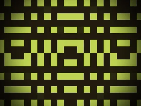 Target picture for Pixelated staggered dots with a dark vignette