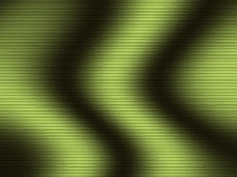 Target picture for Scrolling pinched wavy bands with scanlines