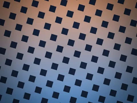 Target picture for Tilted diamond lattice with a dark vignette