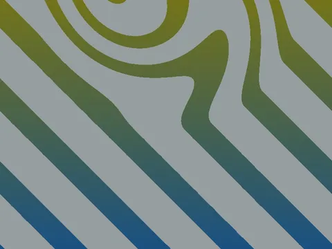 Target picture for Scrolling twisted stripes with a pulsing brightness