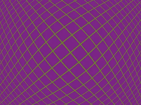 Target picture for Bulging tilted grid with a pulsing brightness
