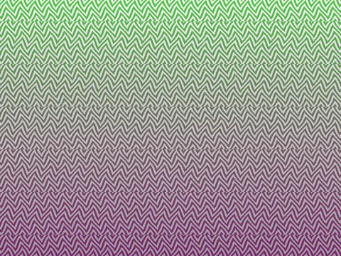 Target picture for 6×6 tiled rippling zigzag stripes with a fade to dark at the bottom