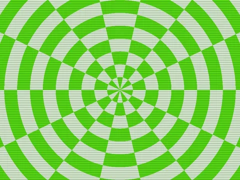 Target picture for Polar checkerboard with scanlines