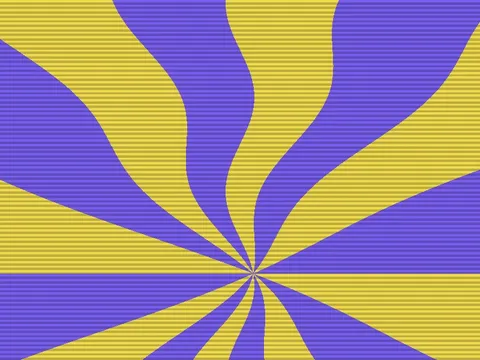 Target picture for Rippling scrolling rays with scanlines