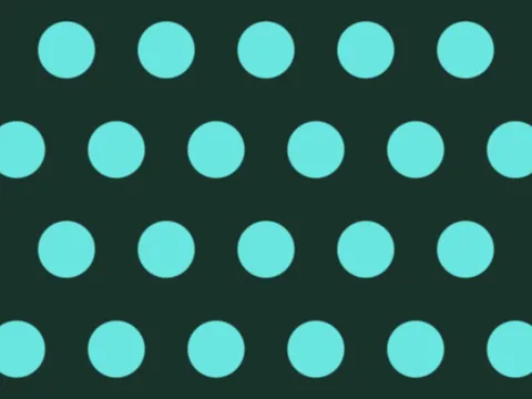 Target picture for Mirrored staggered dots