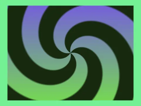 Target picture for Pulsing tilted spiral with a border