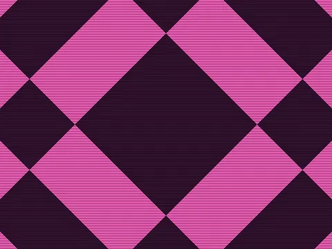 Target picture for 4-way kaleidoscope of checkerboard, pulsing with scanlines