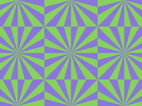 Target picture for 2×2 tiled rays