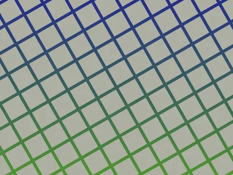 Target picture for Spinning grid with a pulsing brightness