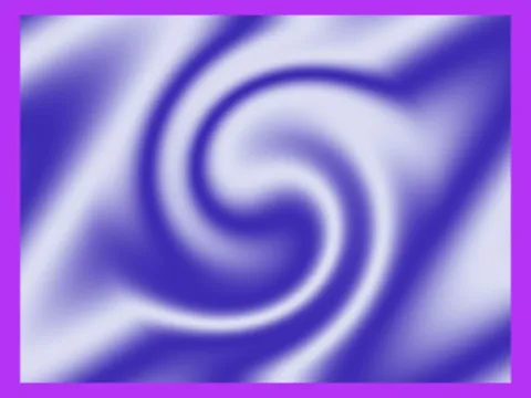 Target picture for Twisted wavy bands with a border