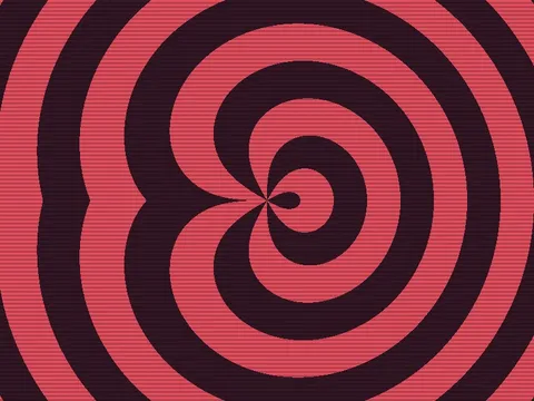 Target picture for Polar rings with scanlines