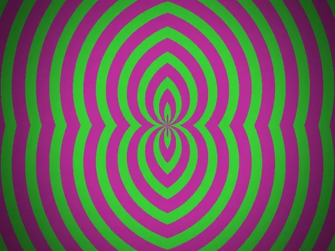 Target picture for Four-way mirrored polar stripes with a dark vignette