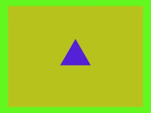 Target picture for Triangle with a border
