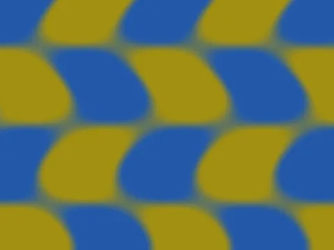 Target picture for Scrolling rippling wave lattice with a pulsing brightness