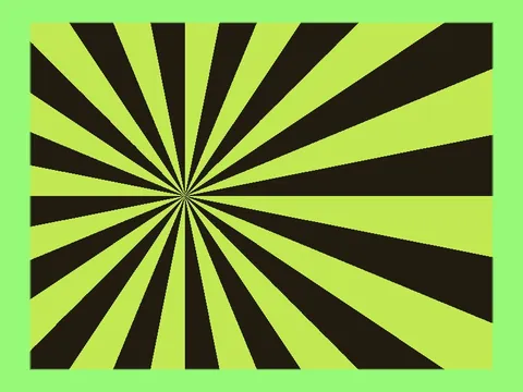 Target picture for Scrolling rays with a border