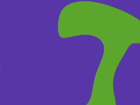 Target picture for Rippling twisted noise blobs with a pulsing brightness