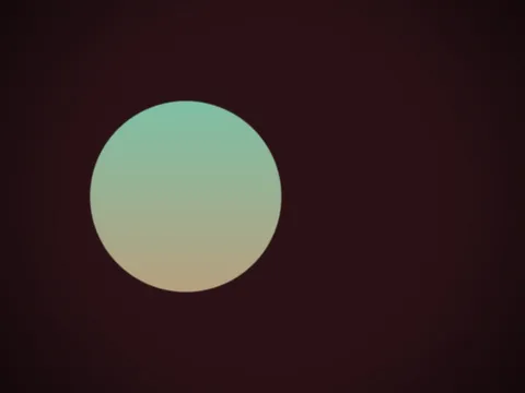 Target picture for Scrolling circle with a dark vignette