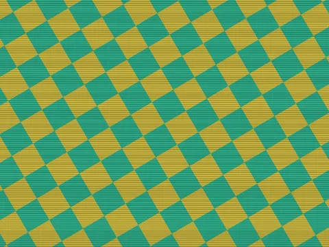 Target picture for Spinning checkerboard with scanlines