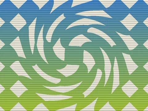 Target picture for Twisted diamond lattice with scanlines