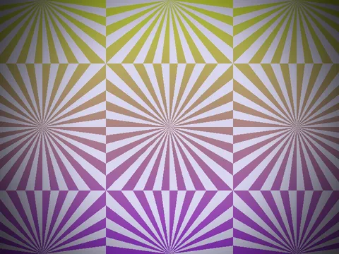 Target picture for 2×2 tiled rays with a dark vignette