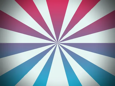 Target picture for Mirrored rays with a dark vignette