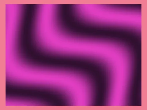 Target picture for Spinning wavy bands with a border