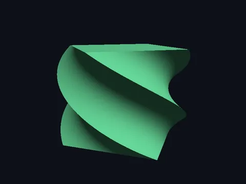 Target picture for Twisting cube