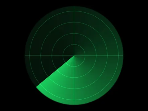 Target picture for Radar sweep