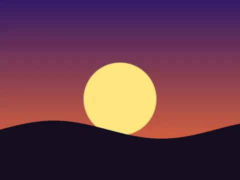 Target picture for Sunset hills